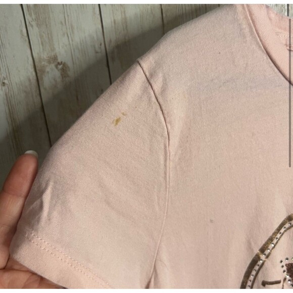 10/$20 *️⃣ Guess Pink Logo Short Sleeved Shirt - Picture 4 of 6